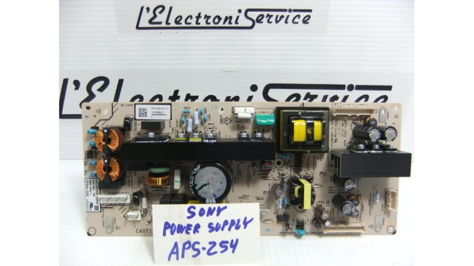 Sony  APS-254 power supply board for parts or repair.